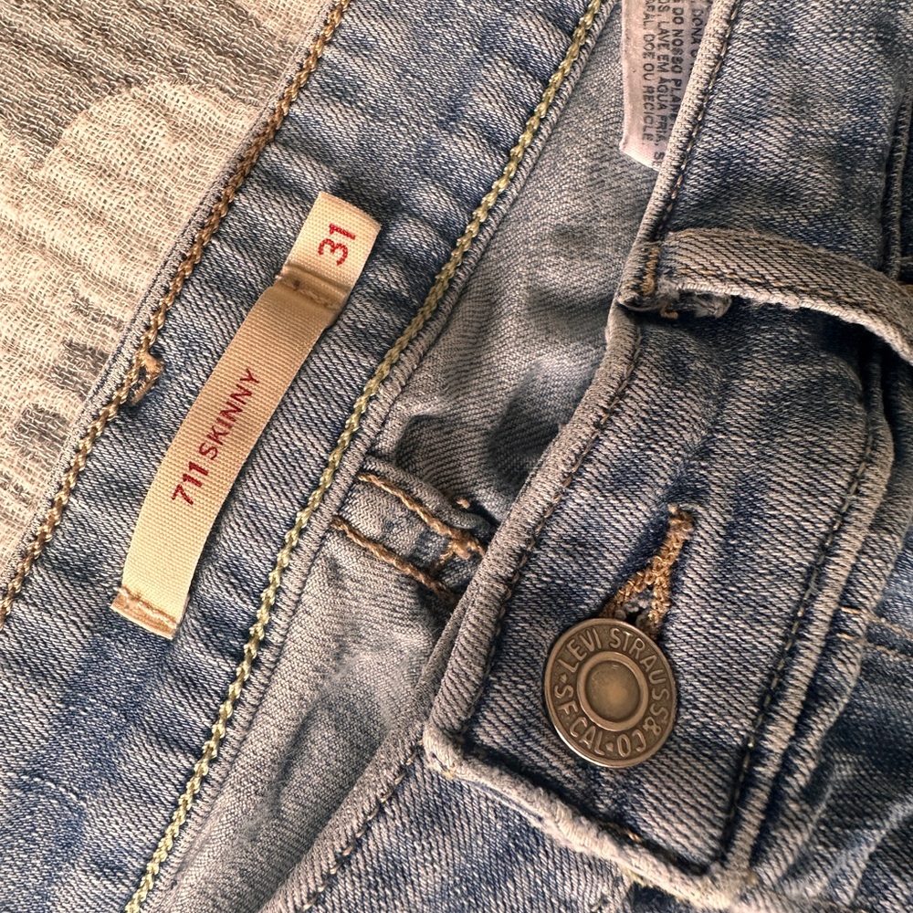 Levi's Light Blue Denim Jeans